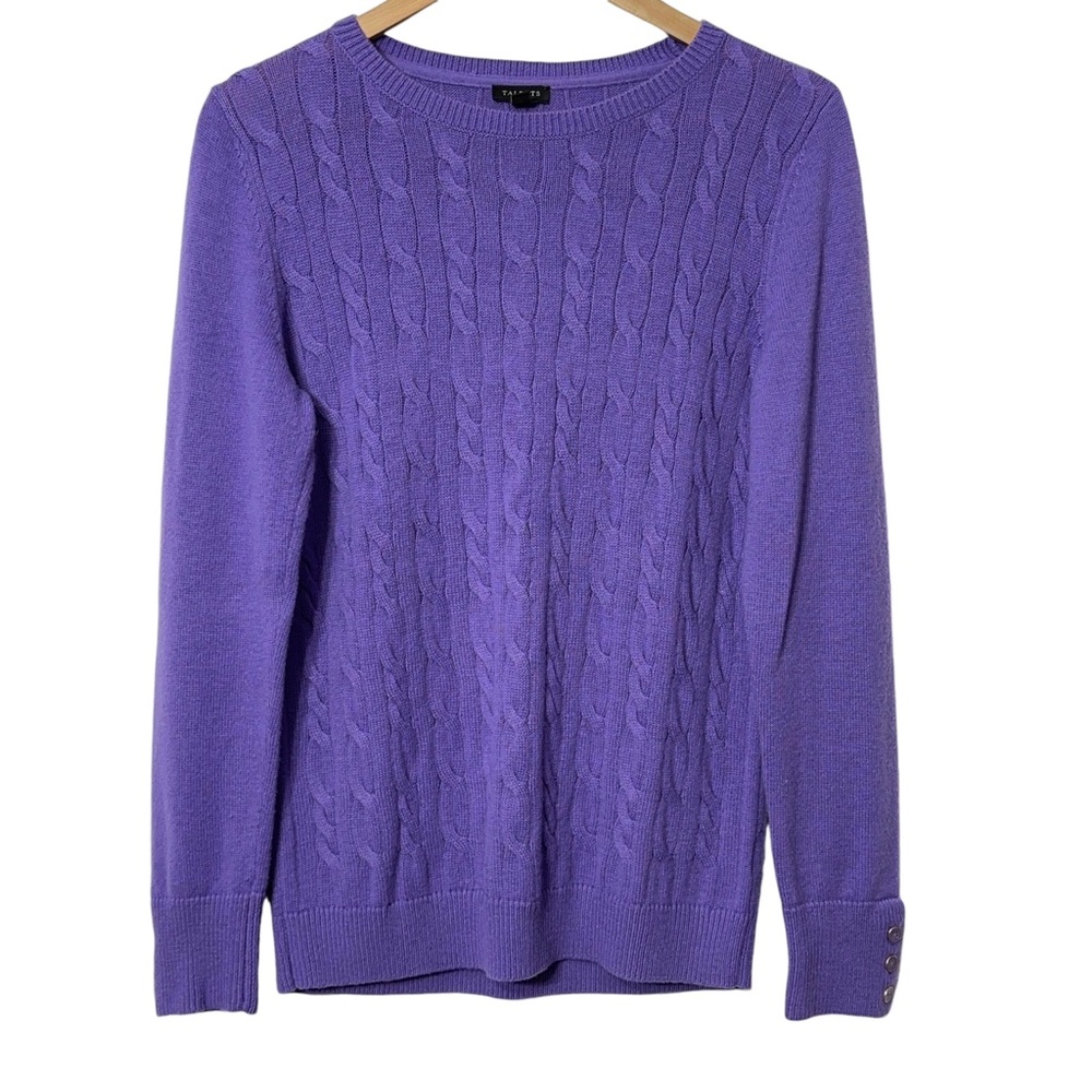 Talbots Lambswool Blend Sweater Pullover Womens Size Med